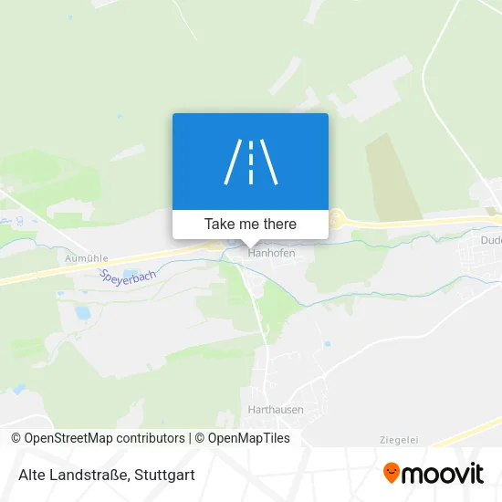 Карта Alte Landstraße