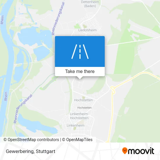 Карта Gewerbering