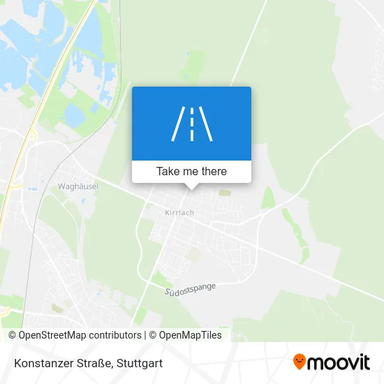 Карта Konstanzer Straße