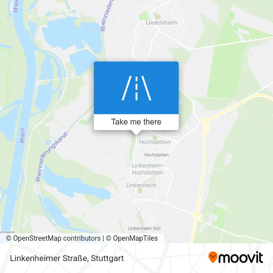Карта Linkenheimer Straße