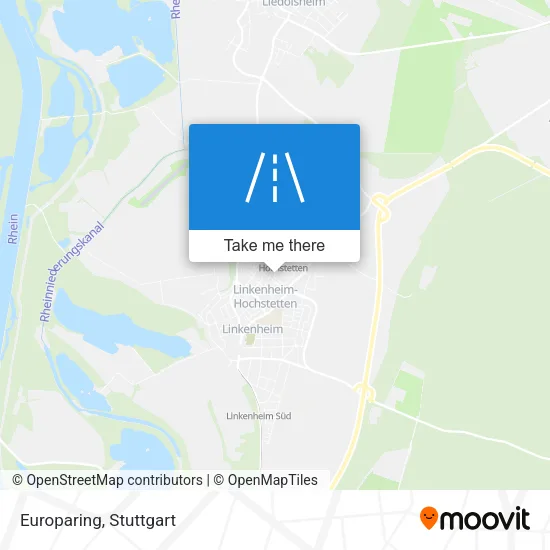 Карта Europaring