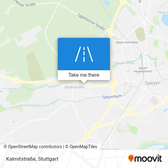 Карта Kalmitstraße