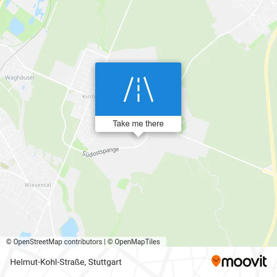 Карта Helmut-Kohl-Straße