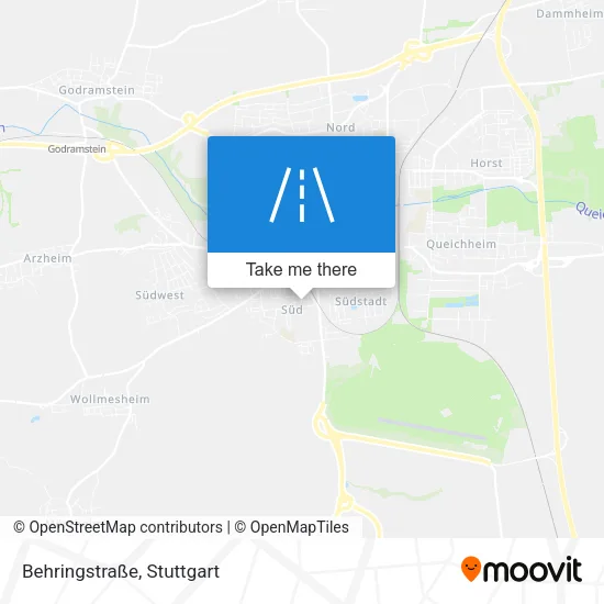 Карта Behringstraße