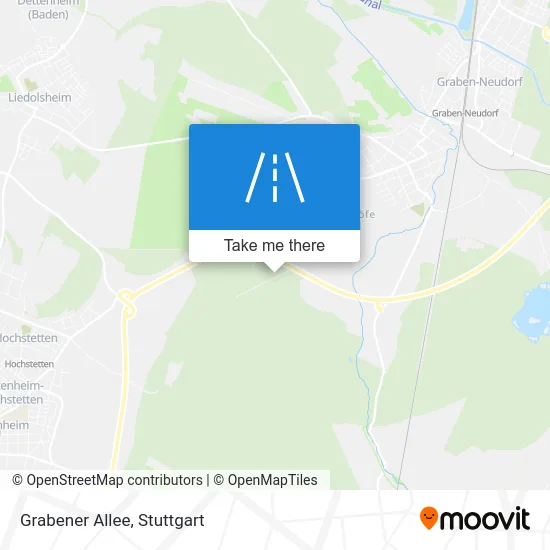 Карта Grabener Allee