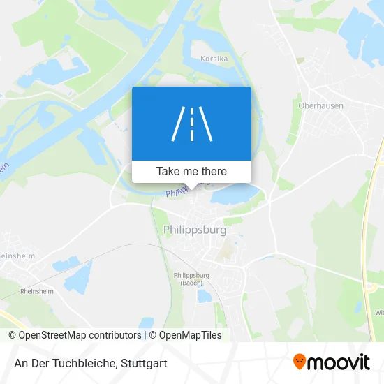 Карта An Der Tuchbleiche