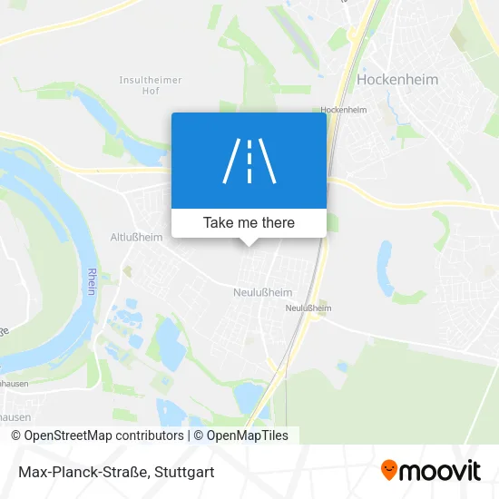 Карта Max-Planck-Straße