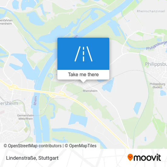 Карта Lindenstraße