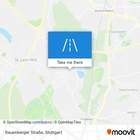 Rauenberger Straße map