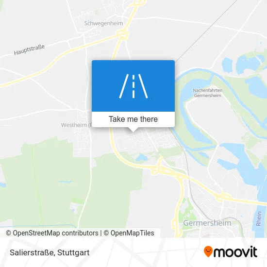 Карта Salierstraße