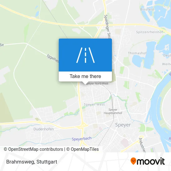 Карта Brahmsweg