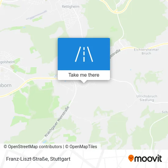 Карта Franz-Liszt-Straße