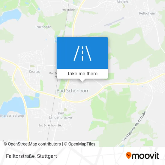 Карта Falltorstraße