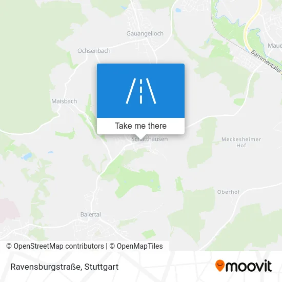 Карта Ravensburgstraße