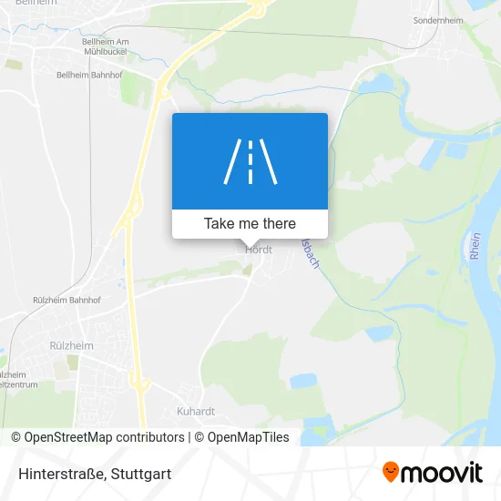 Карта Hinterstraße