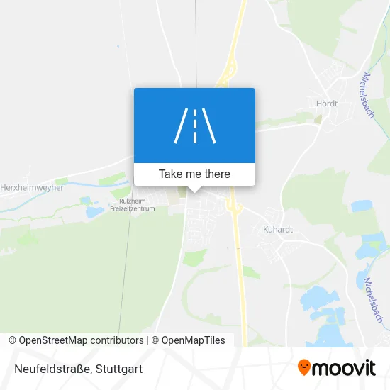 Карта Neufeldstraße