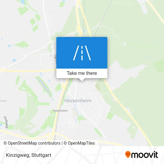 Карта Kinzigweg