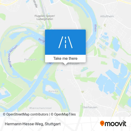 Карта Hermann-Hesse-Weg