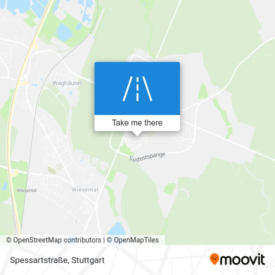 Карта Spessartstraße