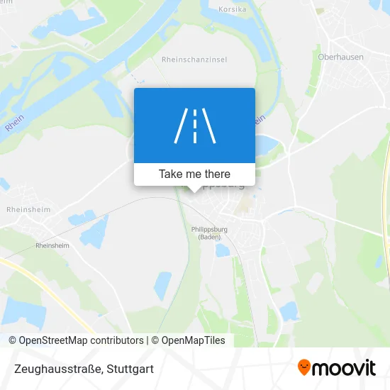 Карта Zeughausstraße