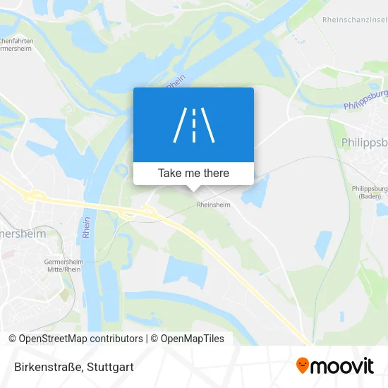 Карта Birkenstraße