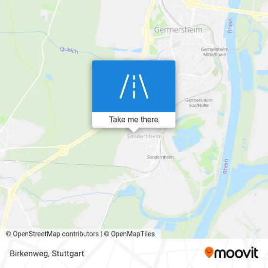 Карта Birkenweg