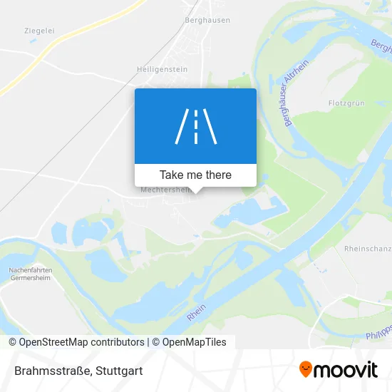 Карта Brahmsstraße