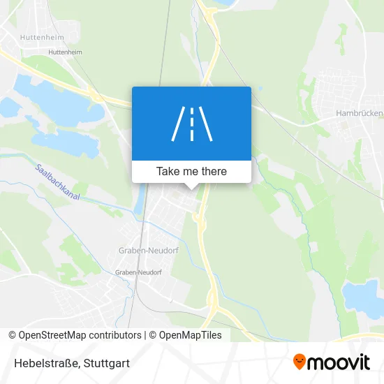 Карта Hebelstraße