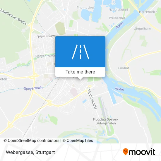 Карта Webergasse