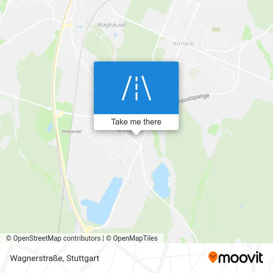 Карта Wagnerstraße