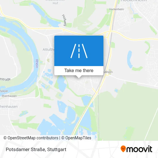 Карта Potsdamer Straße