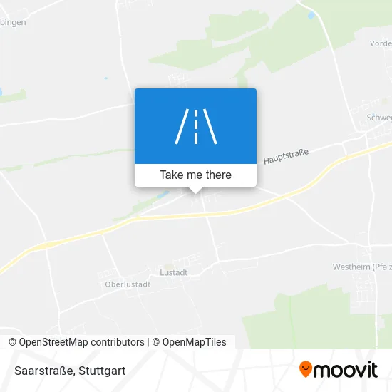 Карта Saarstraße