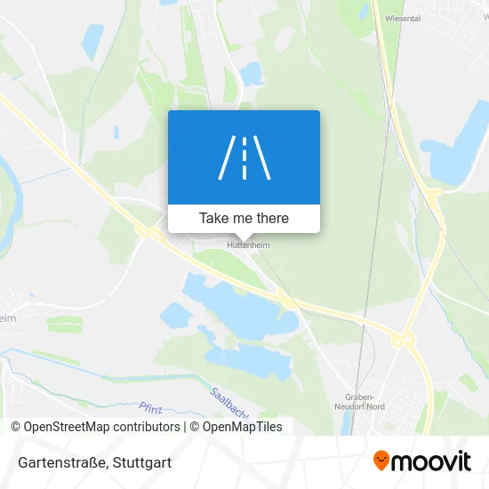 Карта Gartenstraße