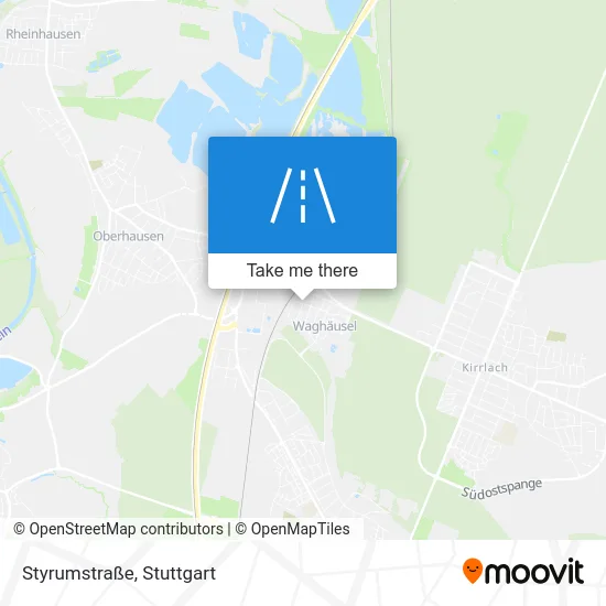 Карта Styrumstraße