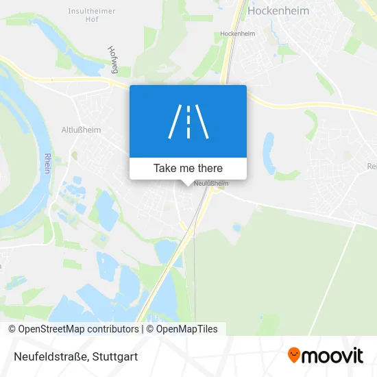 Карта Neufeldstraße