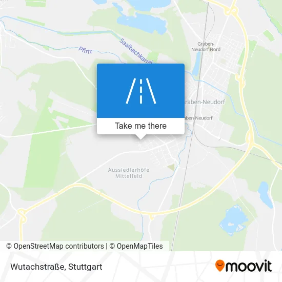 Карта Wutachstraße