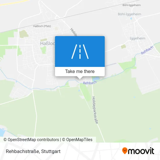 Карта Rehbachstraße