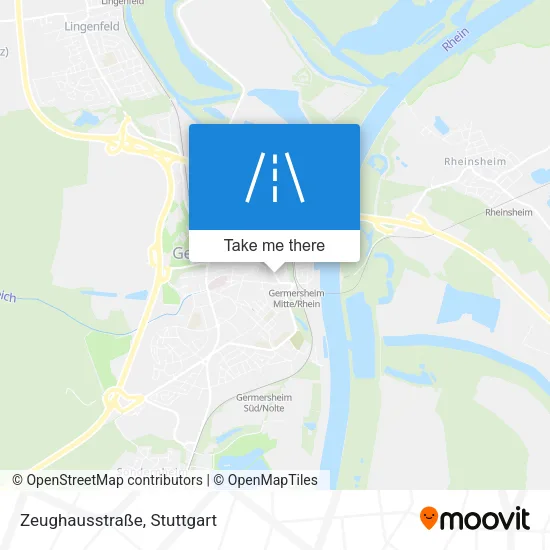 Карта Zeughausstraße