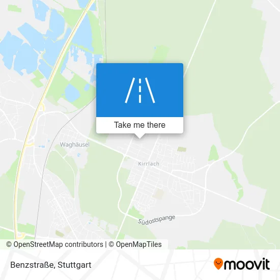 Карта Benzstraße