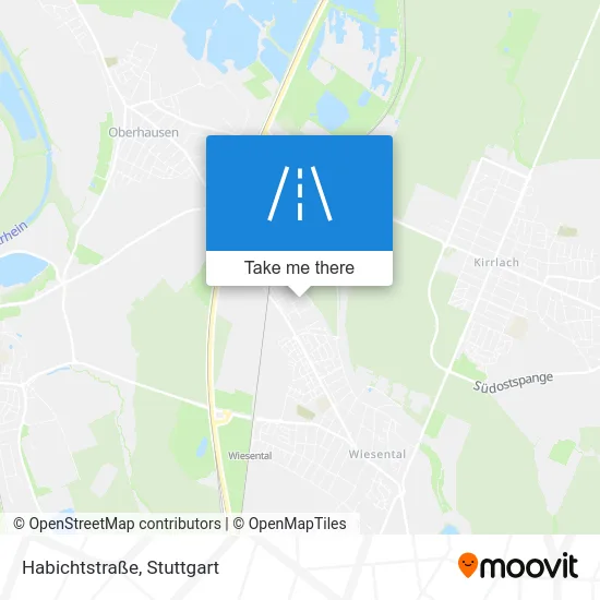 Карта Habichtstraße