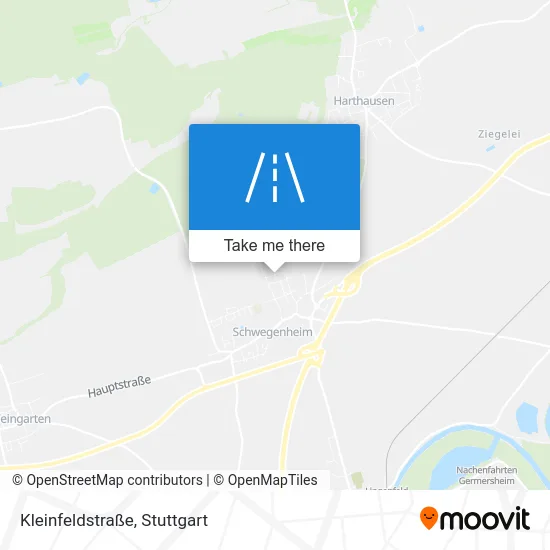 Карта Kleinfeldstraße