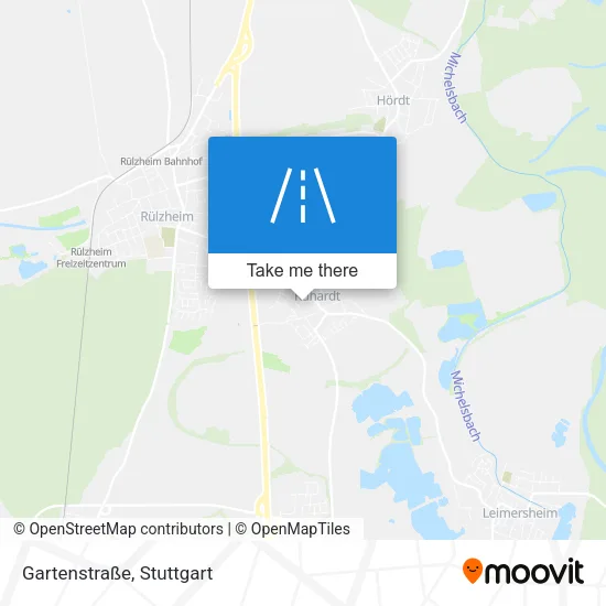 Карта Gartenstraße