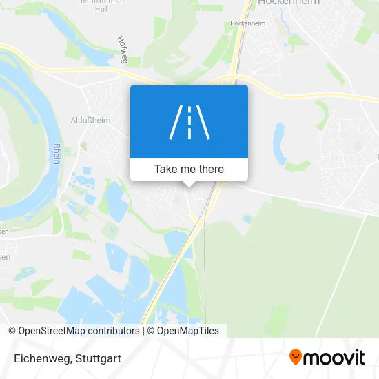 Карта Eichenweg