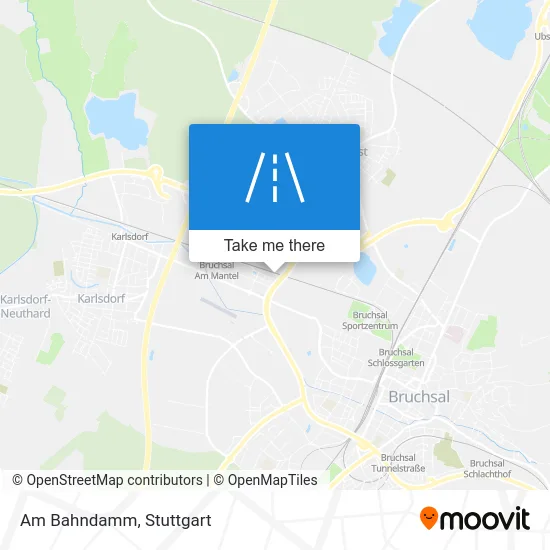 Карта Am Bahndamm