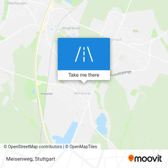 Карта Meisenweg