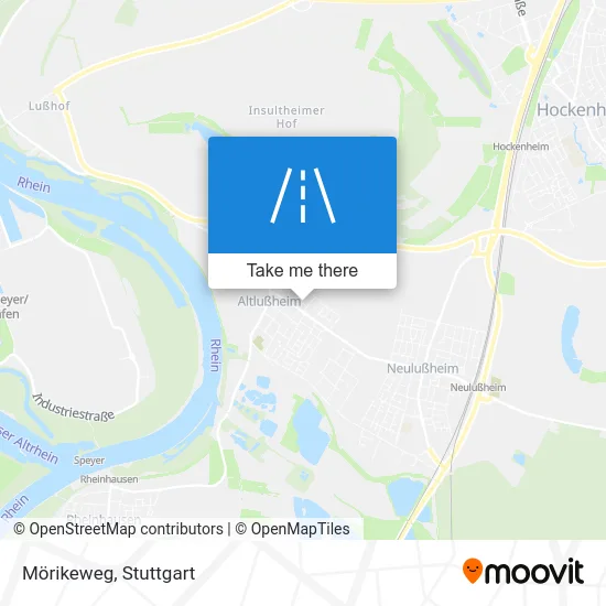 Карта Mörikeweg