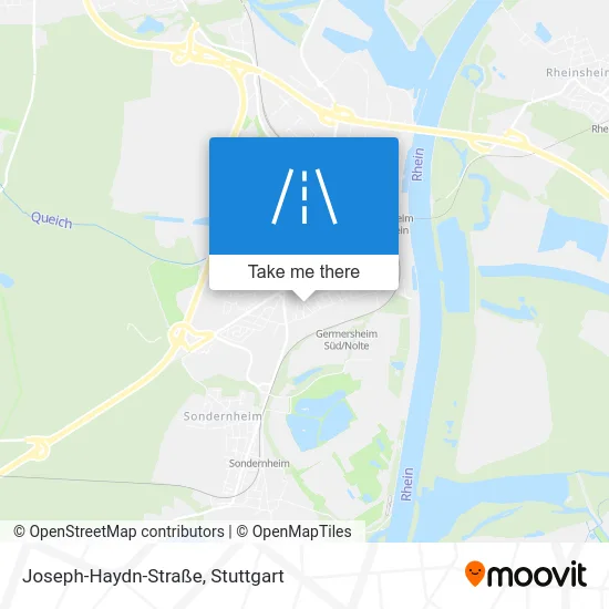 Карта Joseph-Haydn-Straße