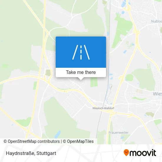 Карта Haydnstraße