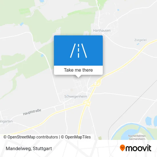 Карта Mandelweg