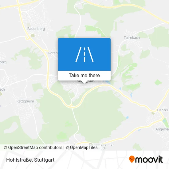 Карта Hohlstraße